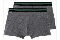 livergy heren boxers grijs set van 2