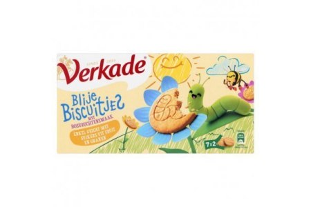 verkade blije biscuitjes bosvruchten