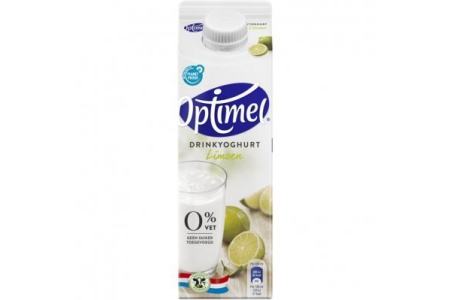 optimel drinkyoghurt limoen 0 vet