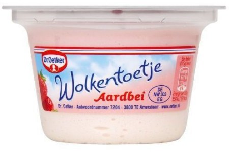 dr oetker wolkentoetje aardbei