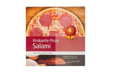 1 de beste krokante pizza salami