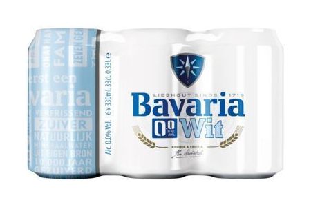bavaria pilsener premium wit 0 0 6x33cl