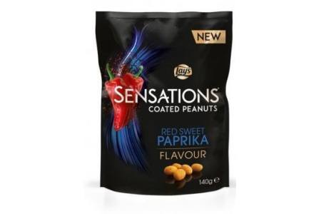 lay s sensations coated peanuts red sweet paprika 150 gram