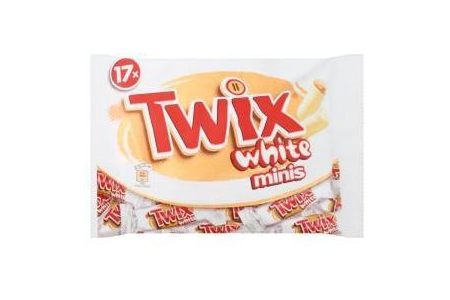 twix white minis 17 stuks