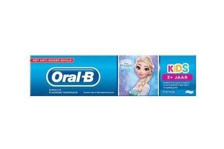 oral b kinder frozen cars tandpasta 2x75 ml