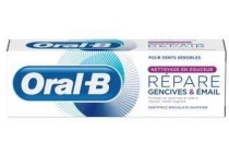 oral b tandvlees en glazuur repair zachte reiniging tandpasta