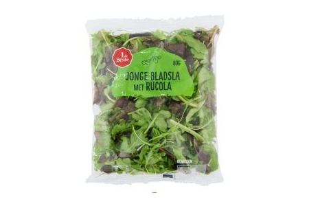 1 de beste jonge bladsla met rucola