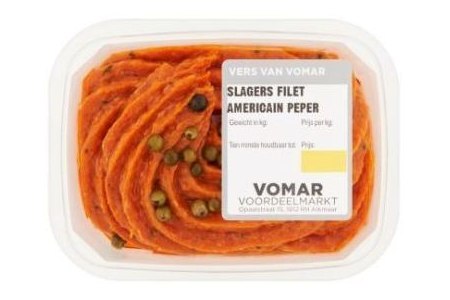 slagers filet americain peper