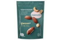 g woon ongezouten notenmelange