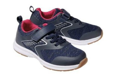 kinder indoorsportschoenen zwart rood