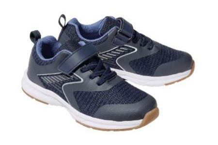 kinder indoorsportschoenen zwart blauw