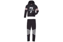 joggingpak zwart roze