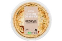 ah quiche beenham champignon