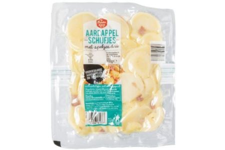 aardappelschijfjes spek en ui