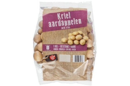 krielaardappelen in de schil