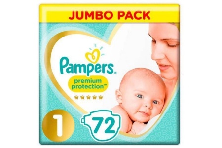 pampers premium protection maat 1