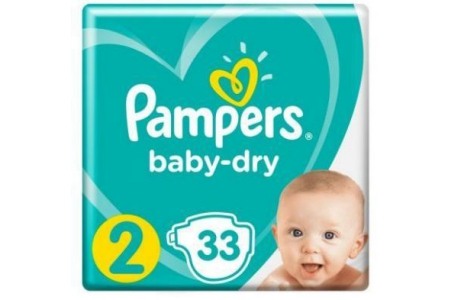 pampers baby dry maat 2