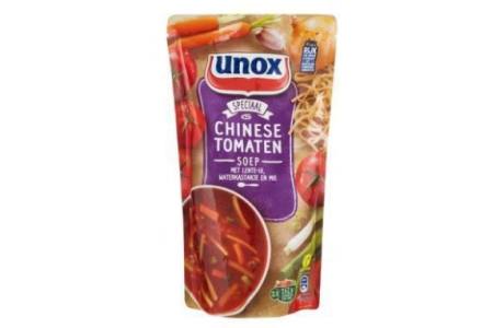 unox soep in zak speciaal chinese tomatensoep