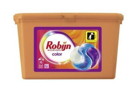 robijn 3 in 1 capsules color