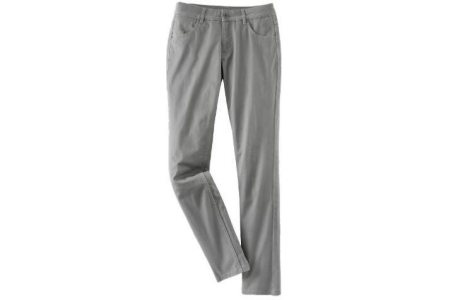 stretchbroek grijs