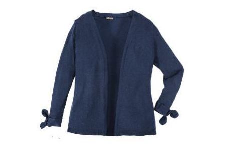 cardigan blauw