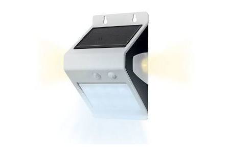 livarno lux r solar led wandlamp