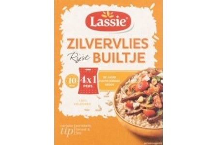 lassie zilvervlies rijst builtje