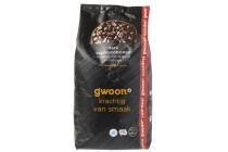 g woon espressobonen dark