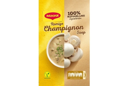 maggi romige champignonsoep