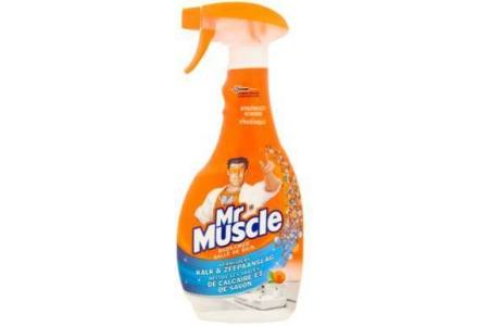 mr muscle reiniger kalk en zeepaanslag