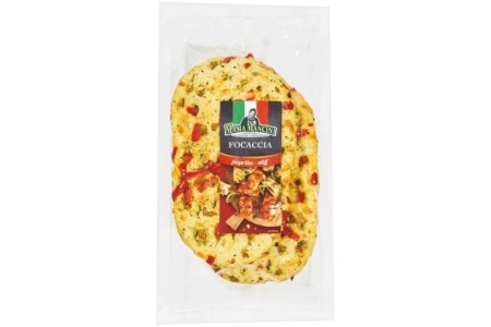 focaccia paprika olijf