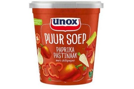 unox puur soep paprika pastinaak