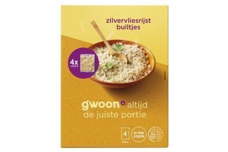 g woon zilvervliesrijst builtjes