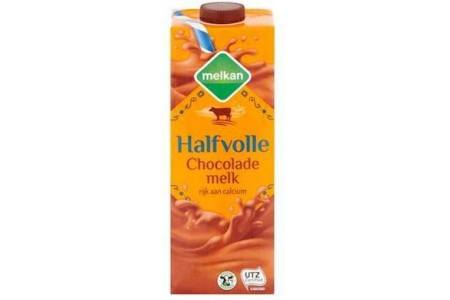 melkan halfvolle chocolademelk