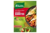 knorr wereldgerechten mexicaanse burritos