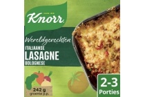 knorr wereldgerecht italiaanse lasagne bolognese