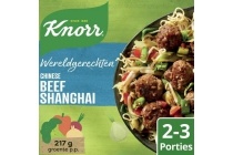 knorr wereldgerechten chinese beef shanghai