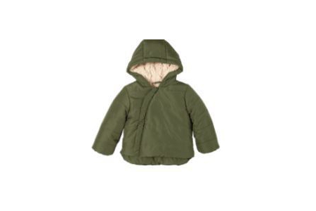 aldi baby winterjas met capuchon