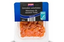 gerookte zalmflakes