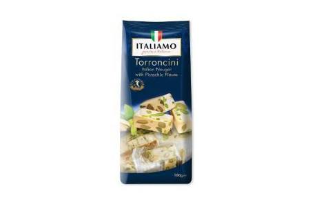 italiamo torroncini italian nougat with pistachios