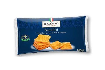 italiamo novellini shortcake biscuits with milk and honey