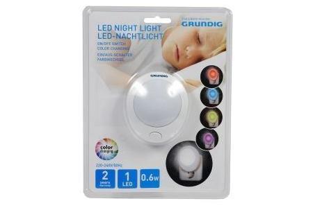 grundig nachtlamp led licht