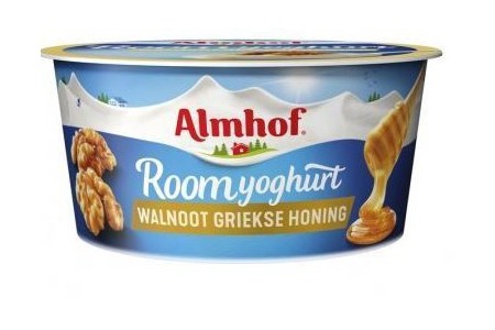 almhof roomyoghurt walnoot griekse honing