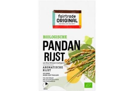 fairtrade original biologische pandanrijst