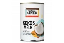 fairtrade original kokosmelk 400 ml