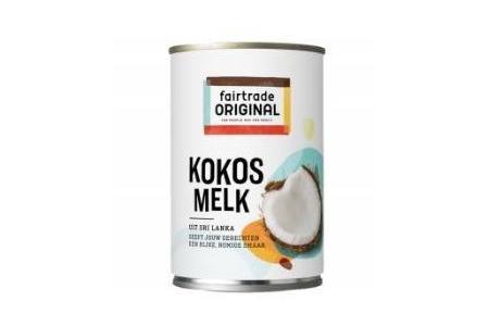 fairtrade original kokosmelk 400 ml