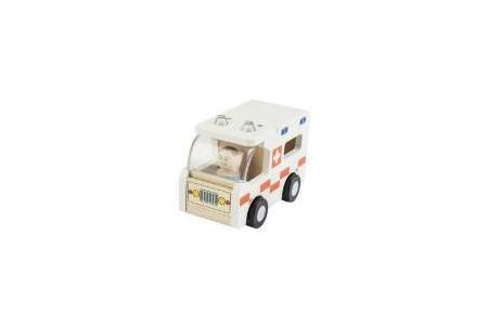 playtive junior r houten voertuigen ambulance