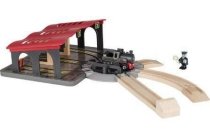 playtive junior r houten speelset treinstation