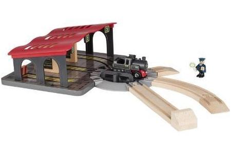 playtive junior r houten speelset treinstation