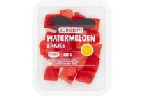 jumbo zongerijpte watermeloen stukjes